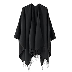 Vimate black ponchos for sale  Delivered anywhere in UK