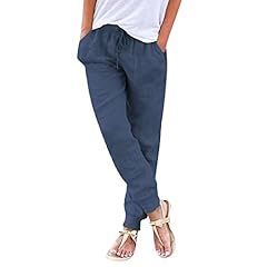 Pantalon coton lin d'occasion  Livré partout en France