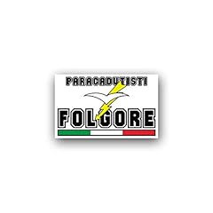 Adesivo paracadusti folgore usato  Spedito ovunque in Italia 
