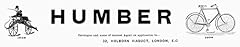 Humber bicycle 1898 for sale  Delivered anywhere in USA 