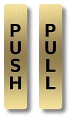 Pair metallic push for sale  Delivered anywhere in UK