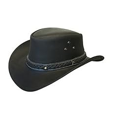 Leather hat aussie for sale  Delivered anywhere in USA 