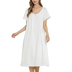 Aprsfn cotton nightgowns for sale  Delivered anywhere in USA 