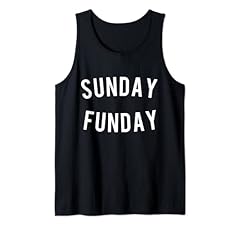 Sunday funday tank for sale  Delivered anywhere in USA 