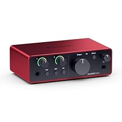 Focusrite scarlett solo usato  Spedito ovunque in Italia 