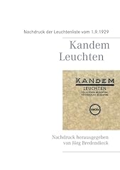 Kandem leuchten reprint gebraucht kaufen  Wird an jeden Ort in Deutschland