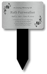 Personalised memorial plaque for sale  Delivered anywhere in UK