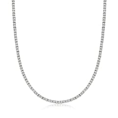 Ross-Simons 3.70 ct. t.w. Diamond Tennis Necklace in, used for sale  Delivered anywhere in USA 