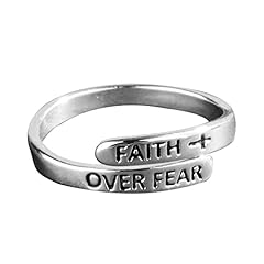 Faith fear ring for sale  Delivered anywhere in USA 