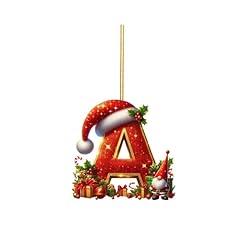 Initial christmas ornaments for sale  Delivered anywhere in USA 