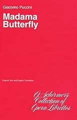 Madama butterfly libretto usato  Spedito ovunque in Italia 