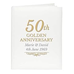 Personalised 50th golden for sale  Delivered anywhere in UK