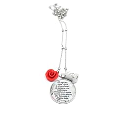 Collana lunga pendente usato  Spedito ovunque in Italia 