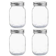 Glass mason jars for sale  Delivered anywhere in UK