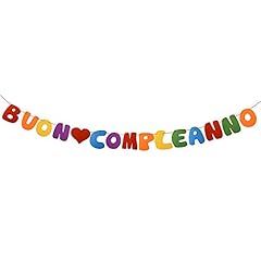 Festone buon compleanno usato  Spedito ovunque in Italia 