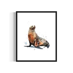 Homeartprint sea lion for sale  Delivered anywhere in USA 