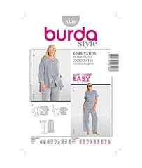 Burda cartamodello 8108 usato  Spedito ovunque in Italia 