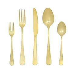Brimley 20-Piece Stainless Steel Flatware Set, Tableware for sale  Delivered anywhere in Canada