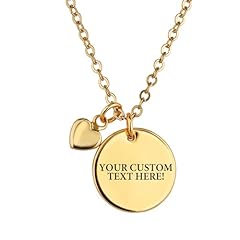 Personalized disc necklace for sale  Delivered anywhere in USA 