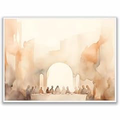 Christian watercolor wall for sale  Delivered anywhere in USA 