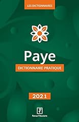 Paye 2021 dictionnaire d'occasion  Livré partout en France