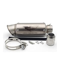 Qqstore muffler motorcycle for sale  Delivered anywhere in UK