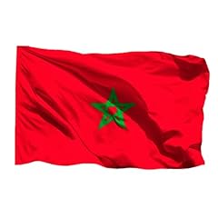 Grand drapeau maroc d'occasion  Livré partout en France