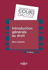 Introduction générale droit d'occasion  Livré partout en France