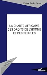 Charte africaine droits d'occasion  Livré partout en France