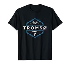 Tromso norvegia maglietta usato  Spedito ovunque in Italia 