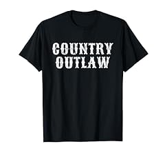 Country outlaw shirt for sale  Delivered anywhere in UK