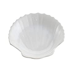 HIC Harold Import Co. White Porcelain 5.5 Inch Shell for sale  Delivered anywhere in Canada