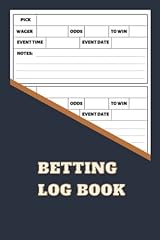 Betting log book for sale  Delivered anywhere in USA 