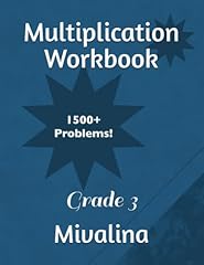 Multiplication workbook grade usato  Spedito ovunque in Italia 