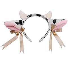 Plush cow headband for sale  Delivered anywhere in UK