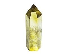 Yellow quartz crystal usato  Spedito ovunque in Italia 