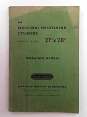 Original heidelberg cylinder for sale  Delivered anywhere in USA 