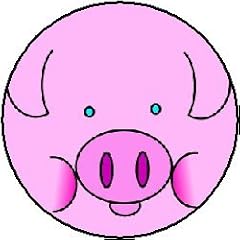 Smiley pig face for sale  Delivered anywhere in USA 