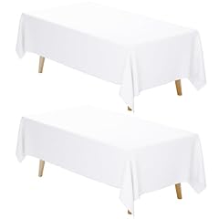 Fixwal white tablecloth for sale  Delivered anywhere in USA 