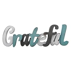Wood grateful sign for sale  Delivered anywhere in USA 