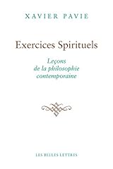 Exercices spirituels. leçons d'occasion  Livré partout en France