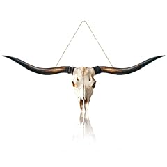 Glikceil longhorn skull for sale  Delivered anywhere in USA 