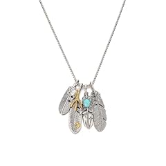 Vintage feather turquoise for sale  Delivered anywhere in USA 
