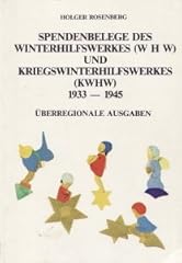 Spendenbelege winterhilfswerke gebraucht kaufen  Wird an jeden Ort in Deutschland