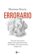 Errorario. piccolo dizionario usato  Spedito ovunque in Italia 