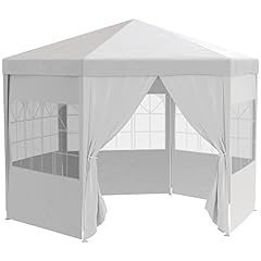 Outsunny hexagonal gazebo for sale  Delivered anywhere in UK