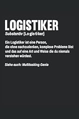 Logistiker definition notizbuc gebraucht kaufen  Wird an jeden Ort in Deutschland
