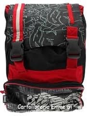 Zaino lonsdale rosso usato  Spedito ovunque in Italia 