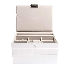 Stackers White Classic Medium Jewellery Box, Set of for sale  Delivered anywhere in UK