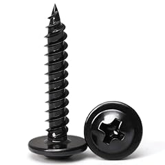 Black wood screws for sale  Delivered anywhere in USA 